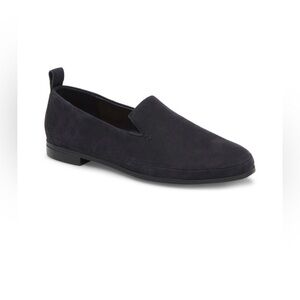 Blondo Bridget Waterproof Loafers 8.5 Black Nubuck Leather Comfort Flats